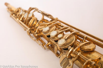 Conn New Wonder II Original Gold Plate Soprano Needs OH 178951