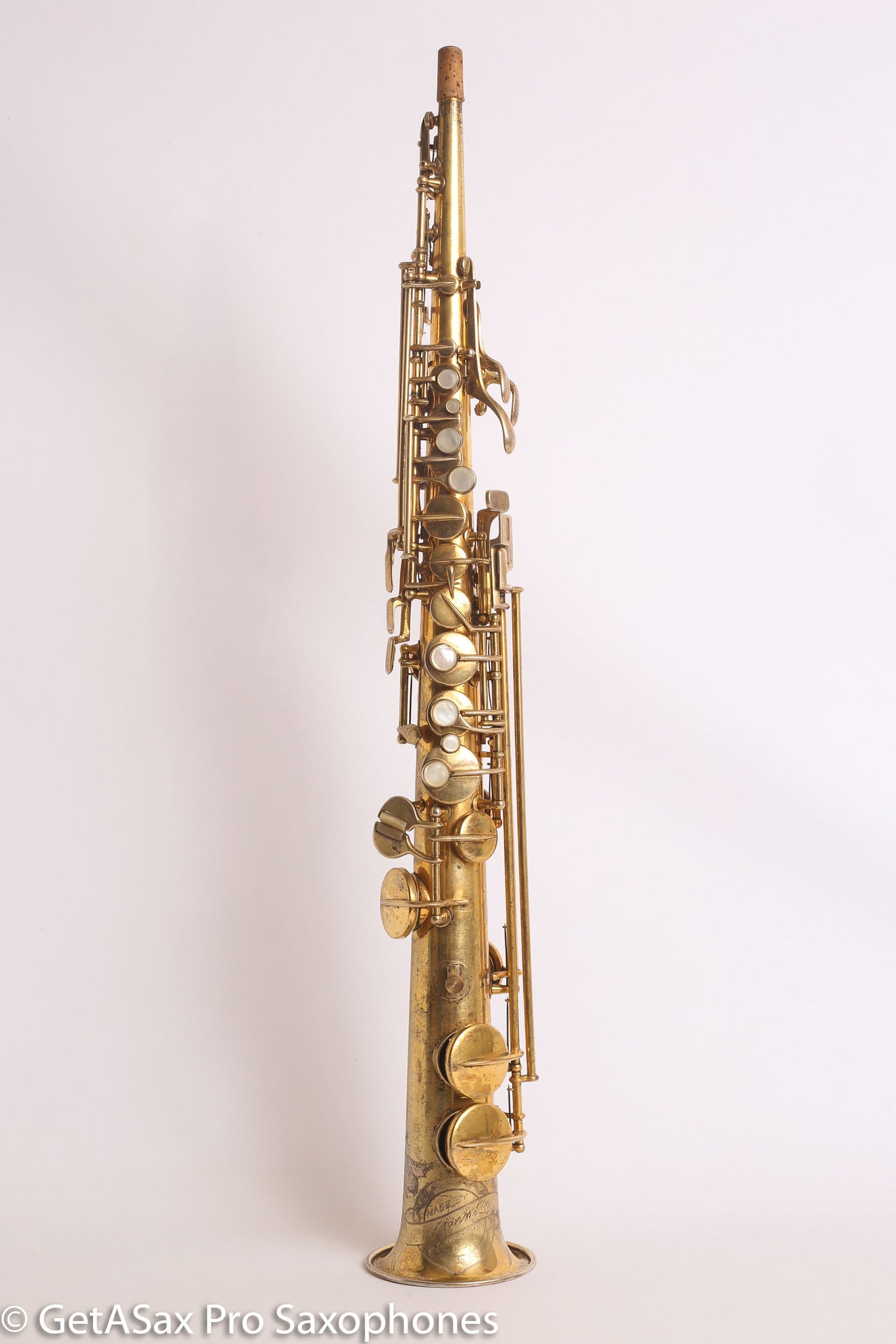 Conn New Wonder II Original Gold Plate Soprano Needs OH 178951