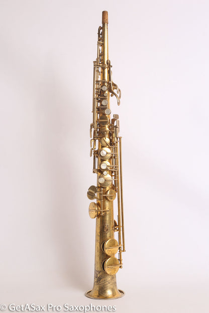 Conn New Wonder II Original Gold Plate Soprano Needs OH 178951