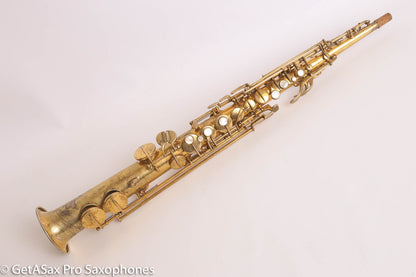Conn New Wonder II Original Gold Plate Soprano Needs OH 178951