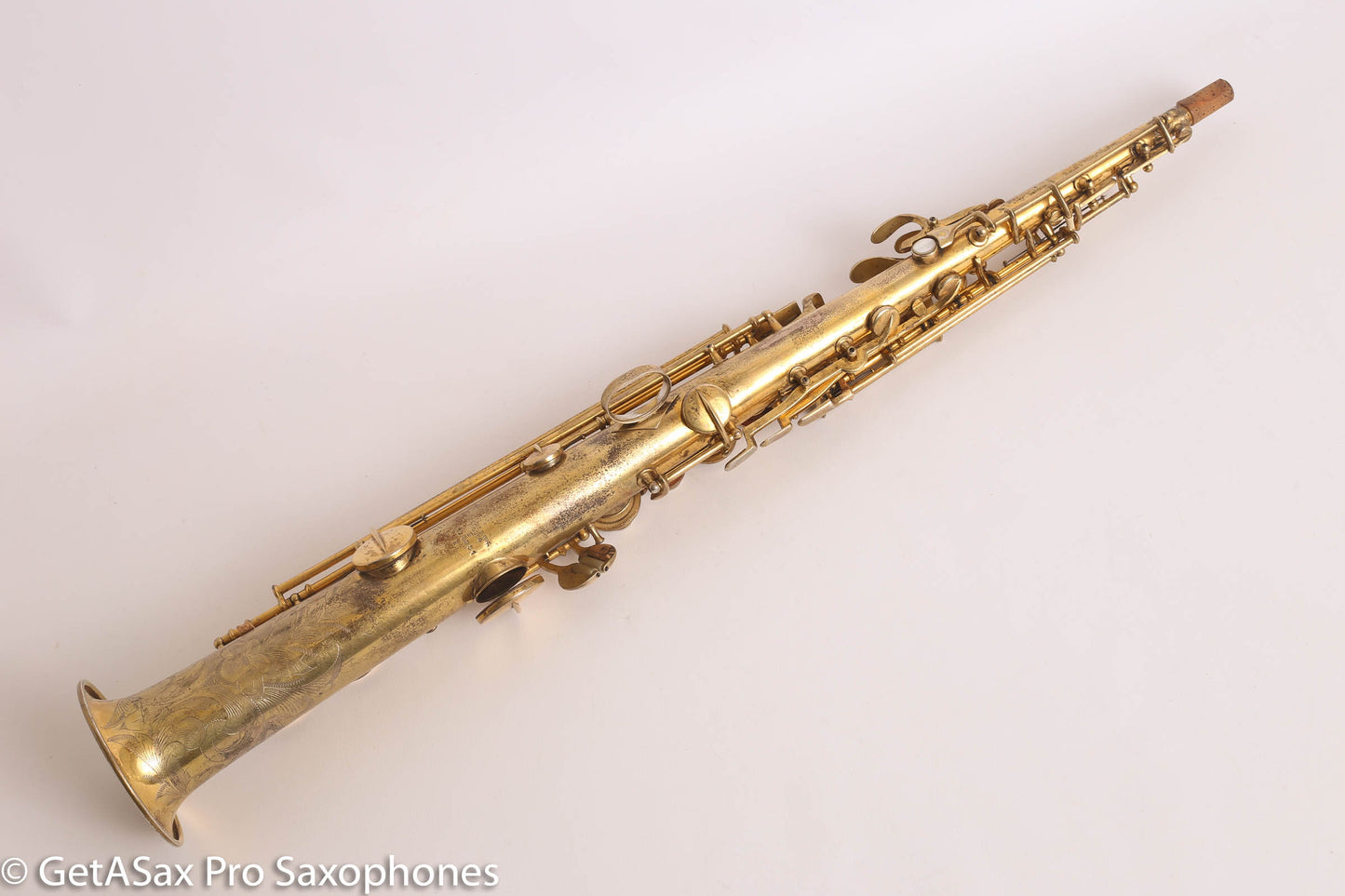 Conn New Wonder II Original Gold Plate Soprano Needs OH 178951