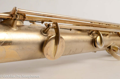 Conn New Wonder II Soprano Original Gold Plate Overhauled with Mods Front F 199071