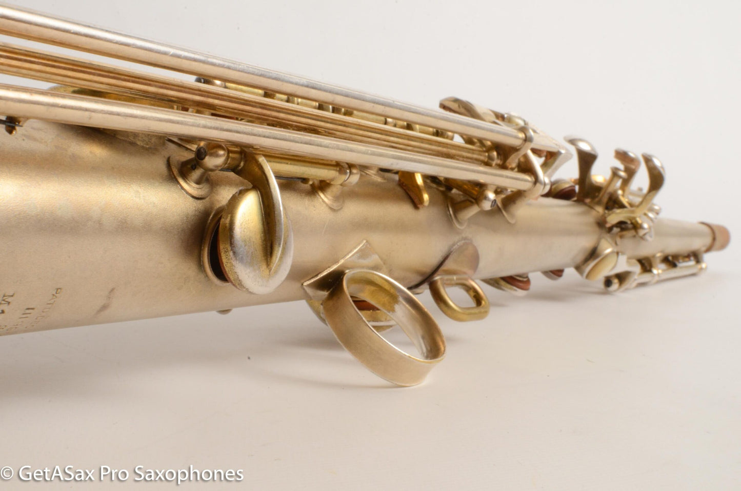 Conn New Wonder II Soprano Original Gold Plate Overhauled with Mods Front F 199071