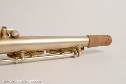 Conn New Wonder II Soprano Original Gold Plate Overhauled with Mods Front F 199071
