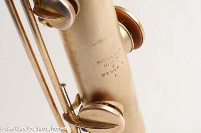 Conn New Wonder II Soprano Original Gold Plate Overhauled with Mods Front F 199071