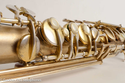 Conn New Wonder II Soprano Original Gold Plate Overhauled with Mods Front F 199071