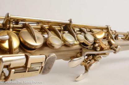 Conn New Wonder II Soprano Original Gold Plate Overhauled with Mods Front F 199071