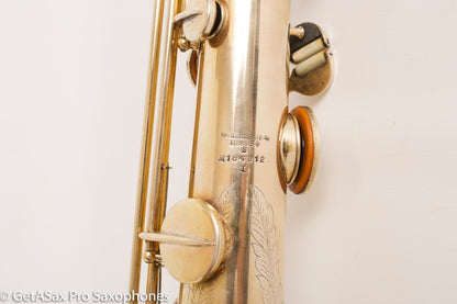 Conn NWII Soprano Burnished Gold w/ Train Portrait Plays Great! 184812