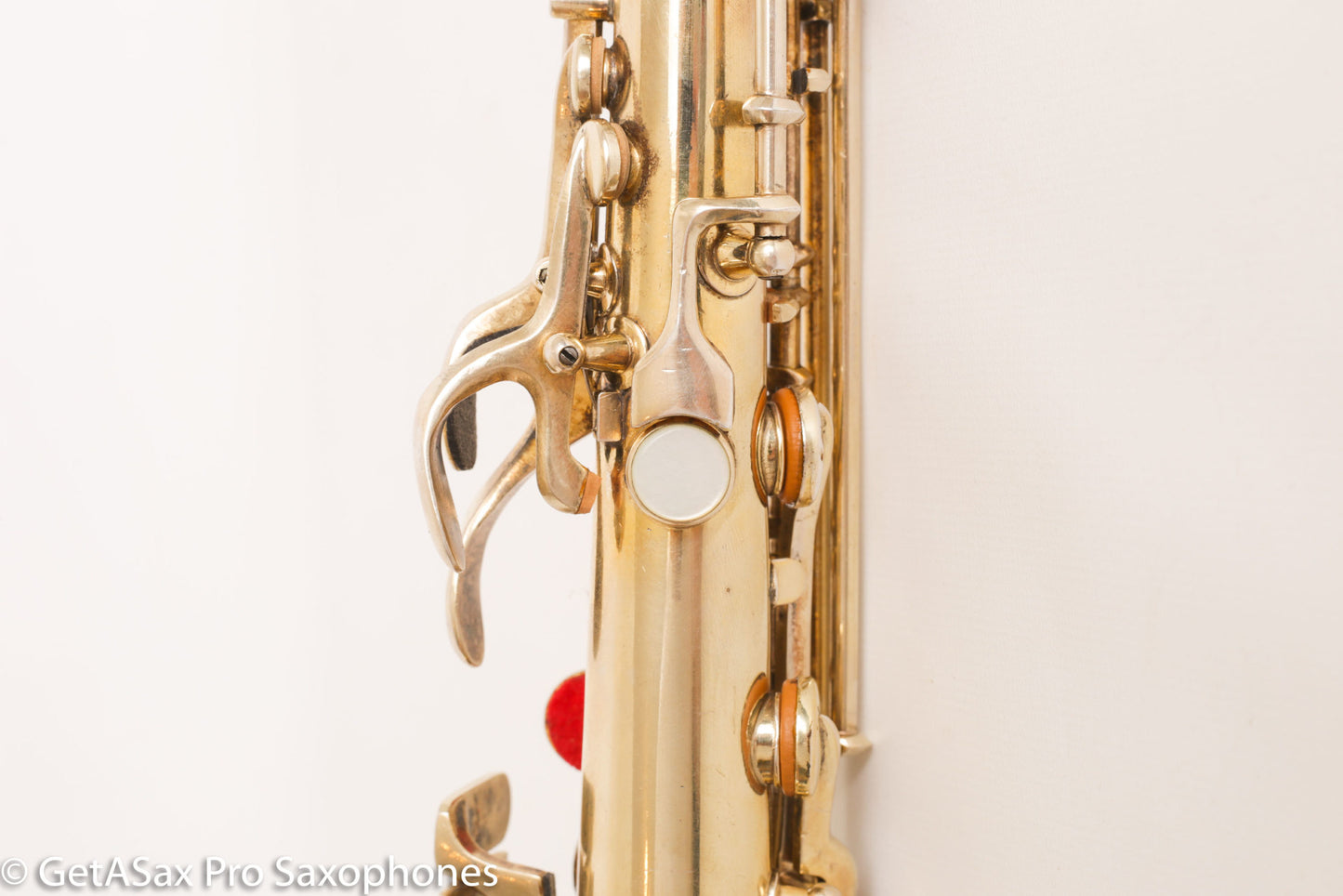 Conn NWII Soprano Burnished Gold w/ Train Portrait Plays Great! 184812