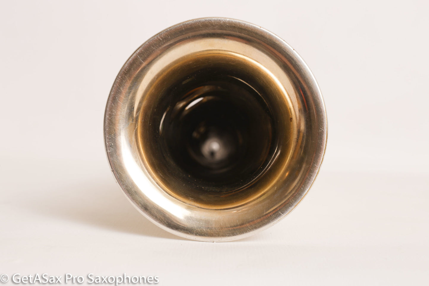 Conn NWII Soprano Burnished Gold w/ Train Portrait Plays Great! 184812