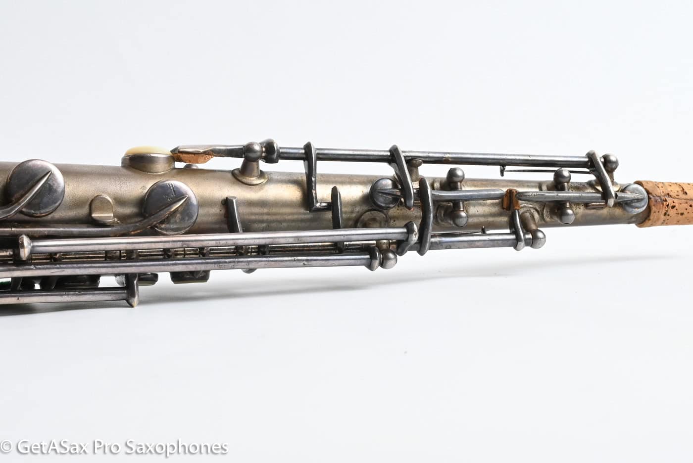 コナーさん Conn New Wonder II Soprano Original Silver Plate 1928 202776 – GETASAX