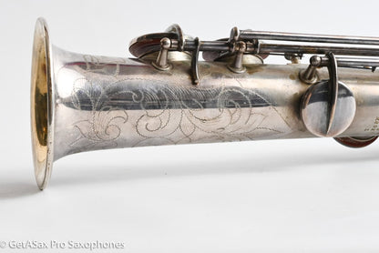Conn New Wonder II Soprano Original Silver Plate 1928 202776