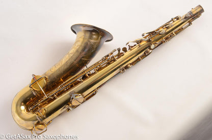 Conn Burnished Gold Portrait New Wonder II Tenor Original Condition Old Pads 151681