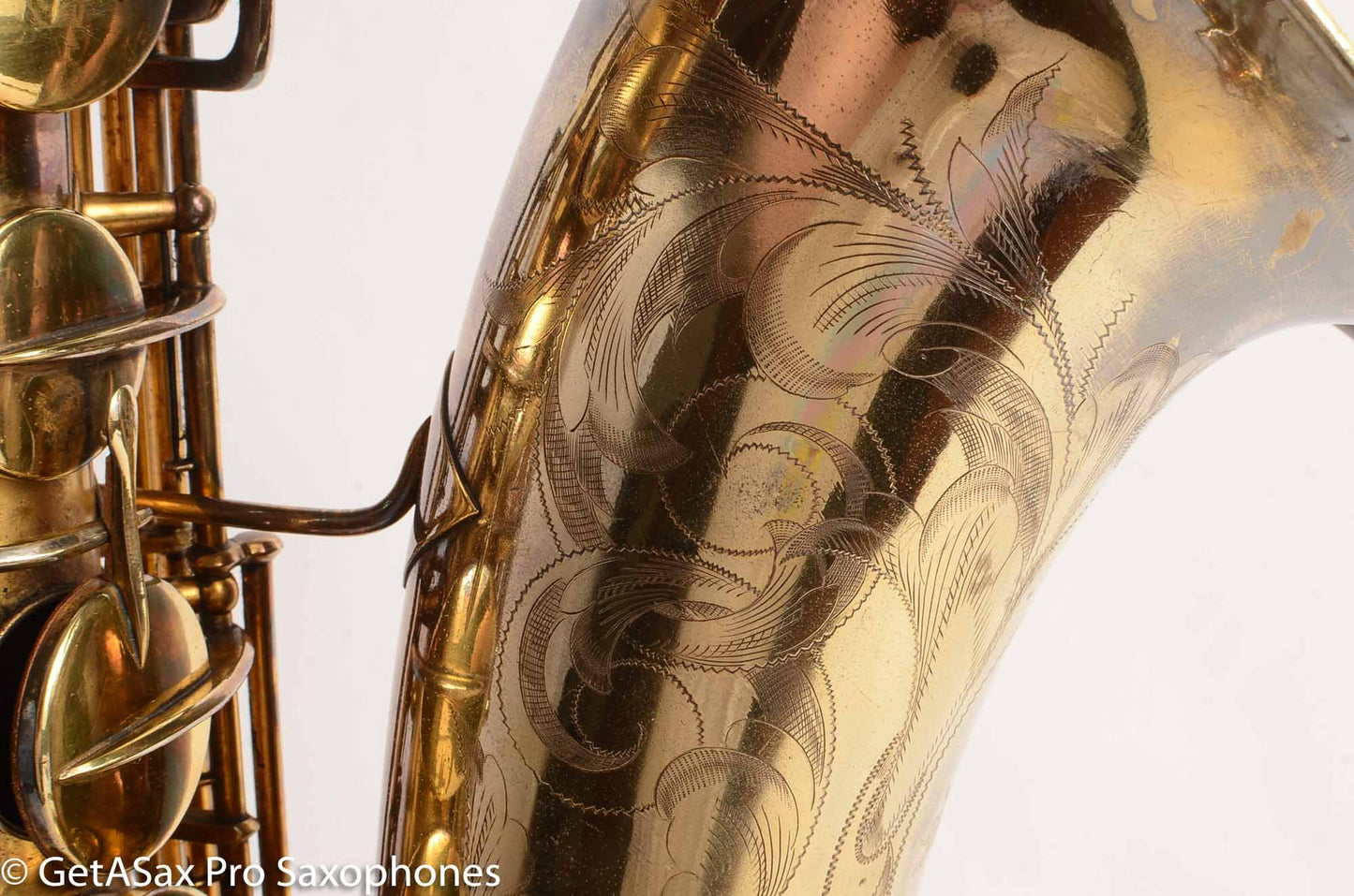 Conn Burnished Gold Portrait New Wonder II Tenor Original Condition Old Pads 151681
