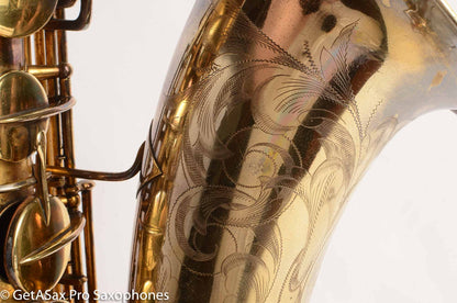 Conn Burnished Gold Portrait New Wonder II Tenor Original Condition Old Pads 151681