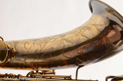 Conn Burnished Gold Portrait New Wonder II Tenor Original Condition Old Pads 151681