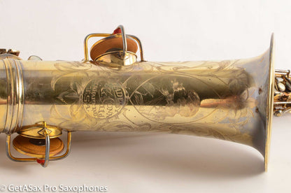 Conn Burnished Gold Portrait New Wonder II Tenor Original Condition Old Pads 151681