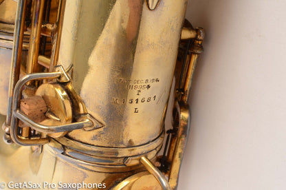 Conn Burnished Gold Portrait New Wonder II Tenor Original Condition Old Pads 151681