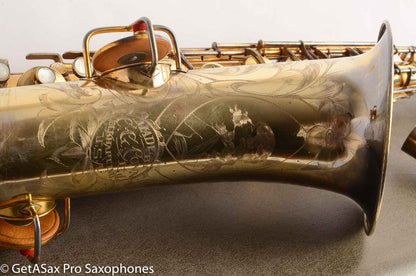 Conn Burnished Gold Portrait New Wonder II Tenor Original Condition Old Pads 151681