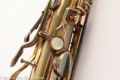Conn Burnished Gold Portrait New Wonder II Tenor Original Condition Old Pads 151681