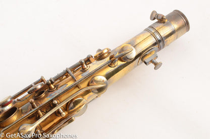 Conn Burnished Gold Portrait New Wonder II Tenor Original Condition Old Pads 151681