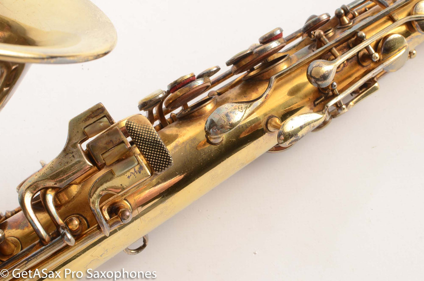 Conn Burnished Gold Portrait New Wonder II Tenor Original Condition Old Pads 151681