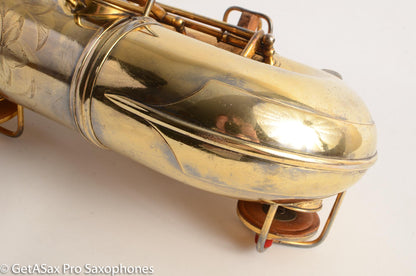 Conn Burnished Gold Portrait New Wonder II Tenor Original Condition Old Pads 151681