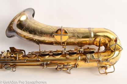 Conn Burnished Gold Portrait New Wonder II Tenor Original Condition Old Pads 151681