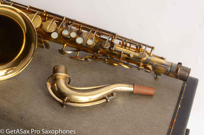 Conn Burnished Gold Portrait New Wonder II Tenor Original Condition Old Pads 151681