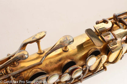 Conn Burnished Gold Portrait New Wonder II Tenor Original Condition Old Pads 151681