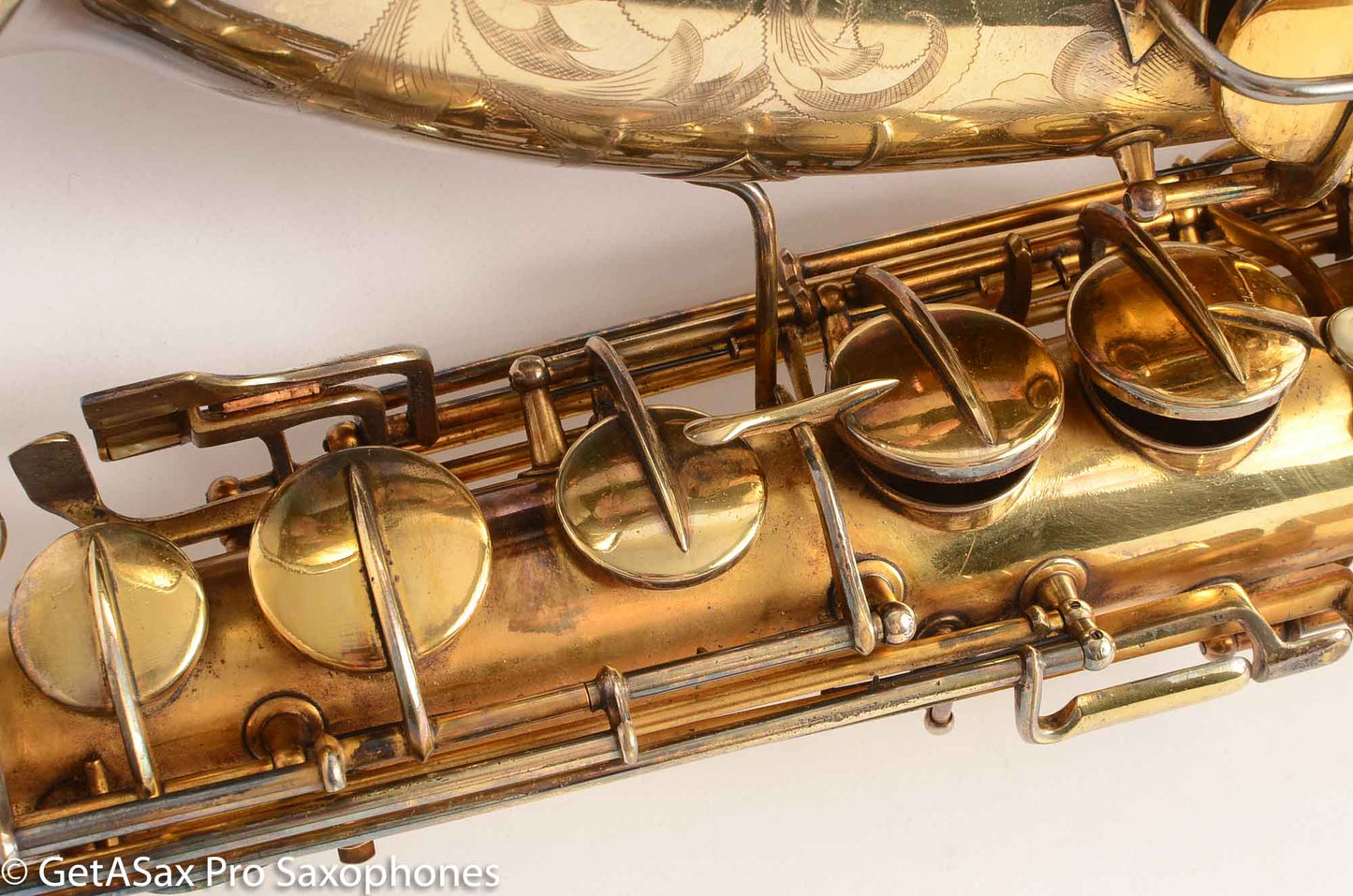 Conn Burnished Gold Portrait New Wonder II Tenor Original Condition Old Pads 151681