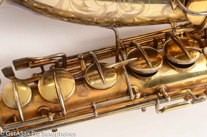 Conn Burnished Gold Portrait New Wonder II Tenor Original Condition Old Pads 151681