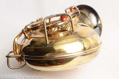 Conn Burnished Gold Portrait New Wonder II Tenor Original Condition Old Pads 151681