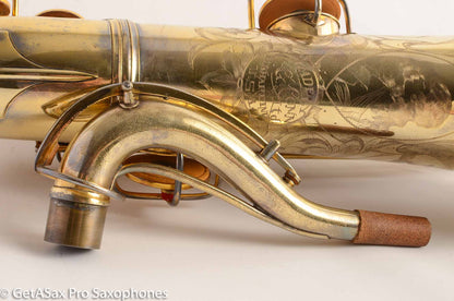 Conn Burnished Gold Portrait New Wonder II Tenor Original Condition Old Pads 151681