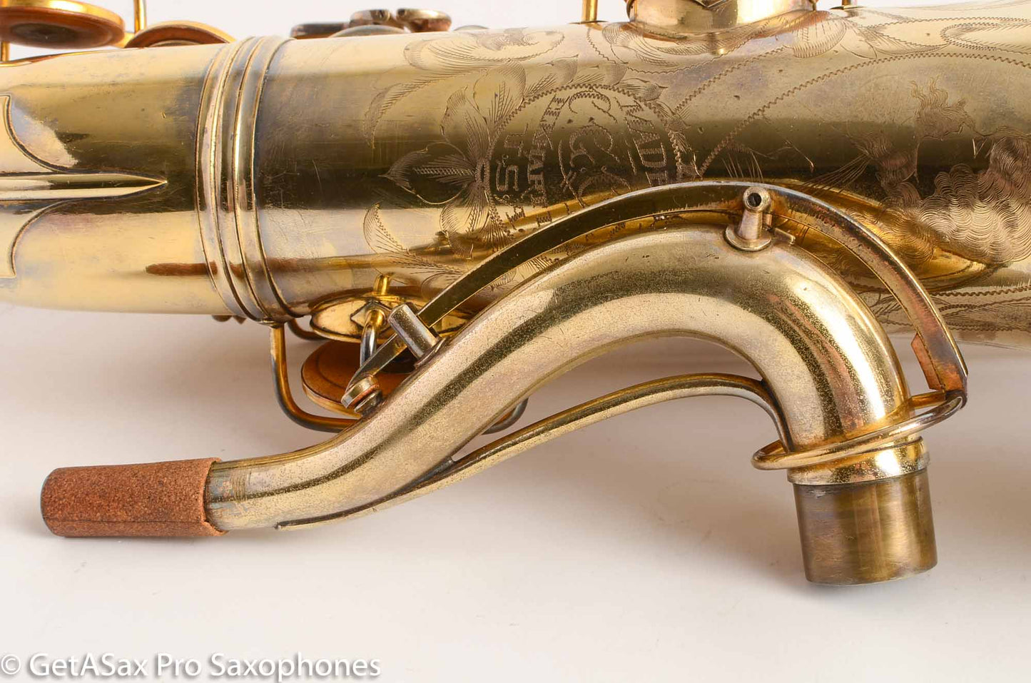 Conn Burnished Gold Portrait New Wonder II Tenor Original Condition Old Pads 151681