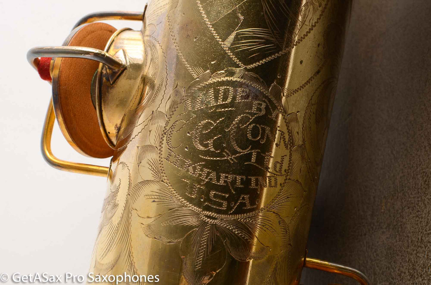 Conn Burnished Gold Portrait New Wonder II Tenor Original Condition Old Pads 151681