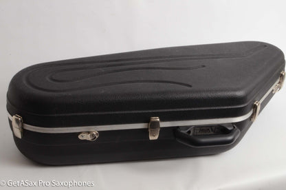 Conn New Wonder II Tenor Original Silver Plate Hiscox Case 154287