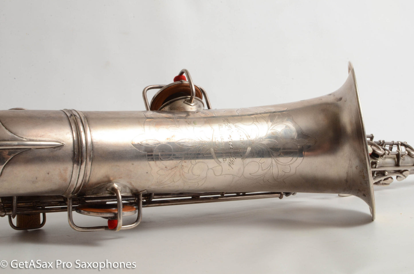 Conn New Wonder II Tenor Original Silver Plate Hiscox Case 154287