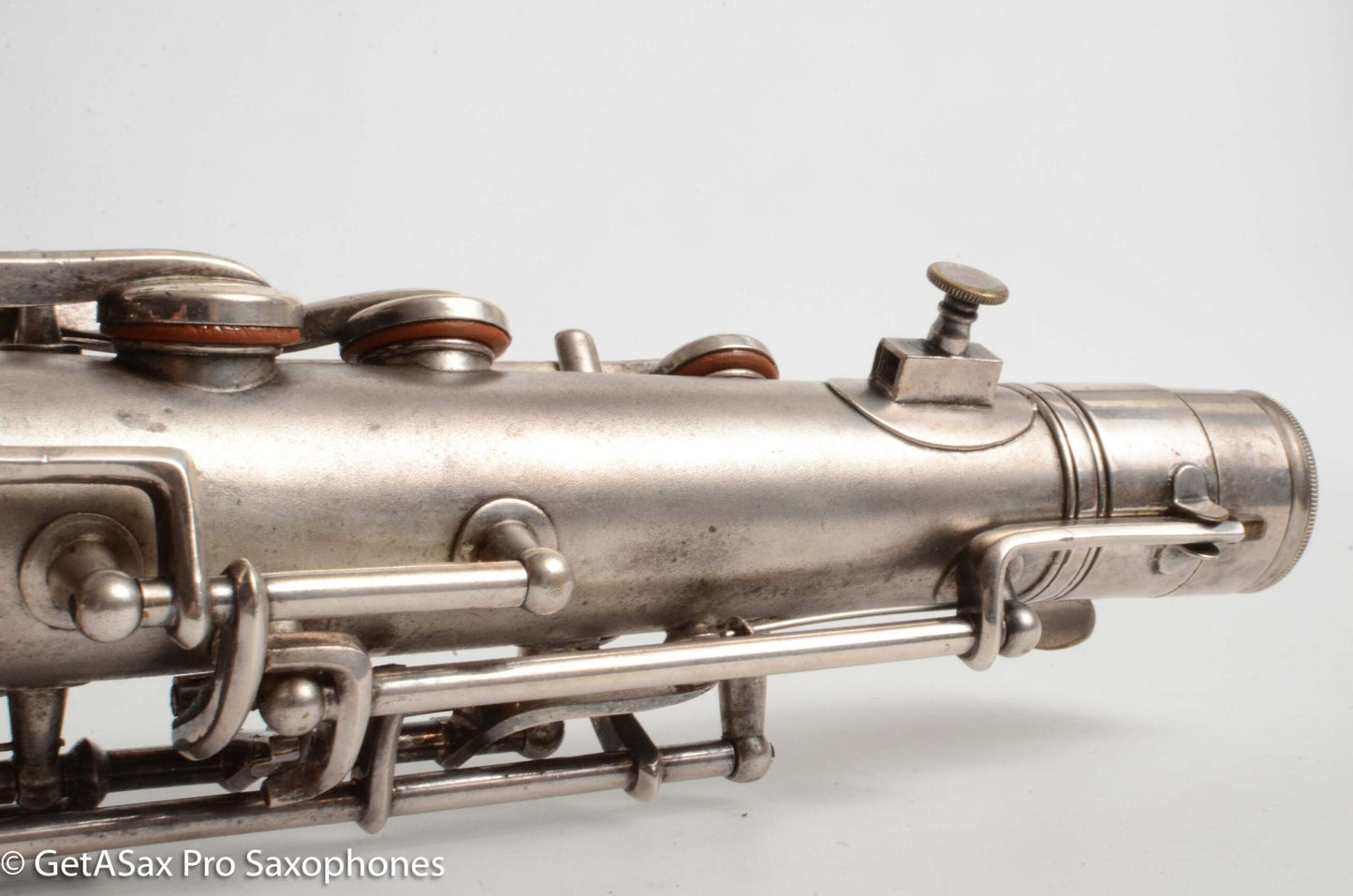 Conn New Wonder II Tenor Original Silver Plate Hiscox Case 154287