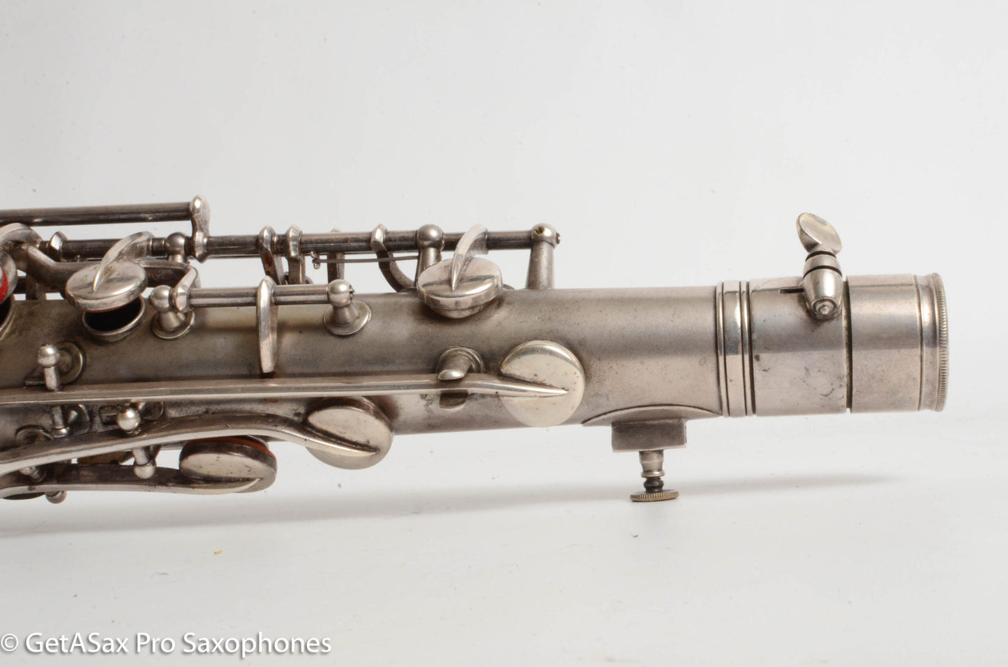 Conn New Wonder II Tenor Original Silver Plate Hiscox Case 154287