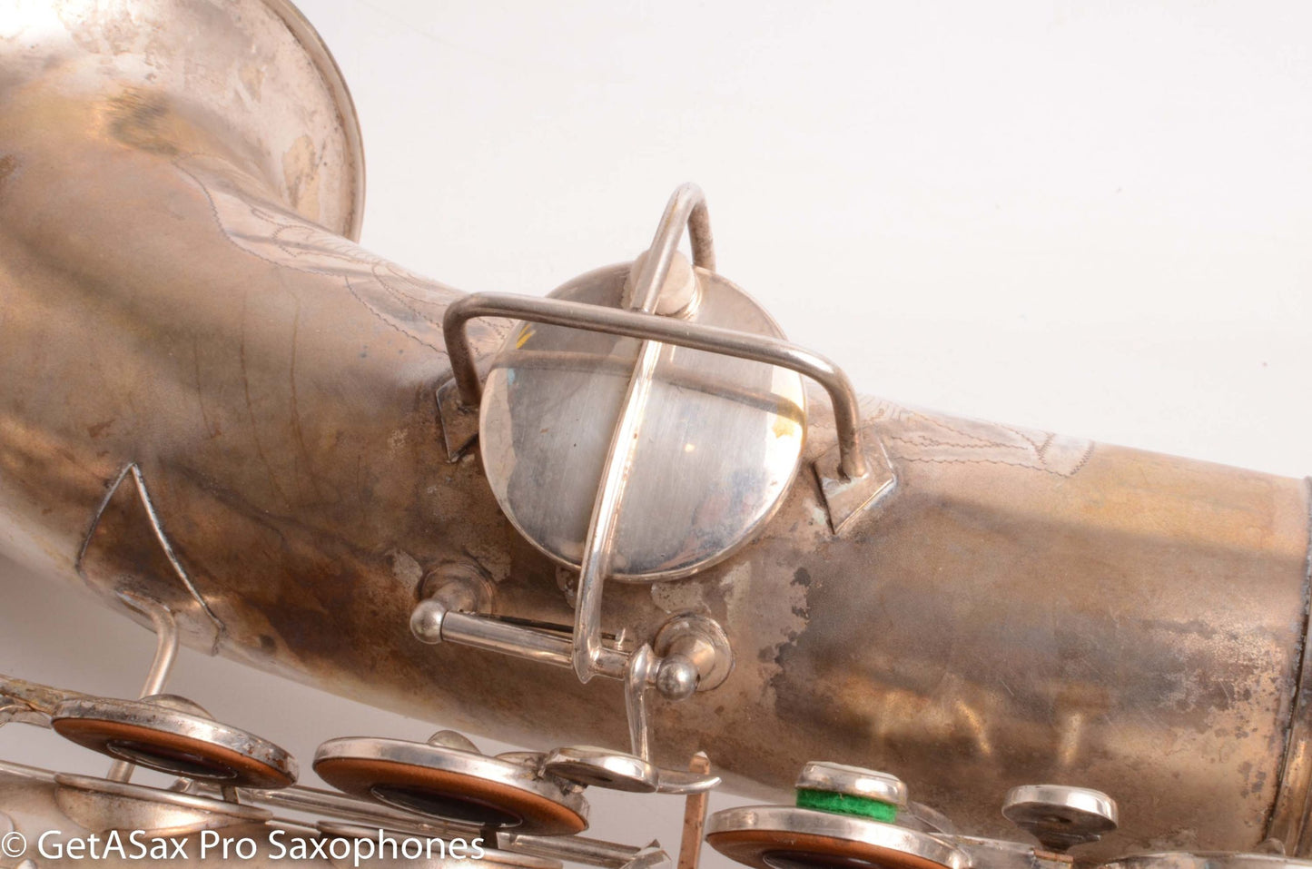 Conn New Wonder II Tenor Original Silver Plate Old Pads 207044