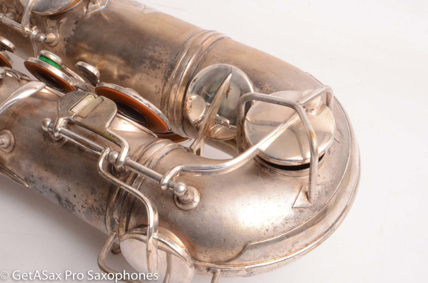 Conn New Wonder II Tenor Original Silver Plate Old Pads 207044