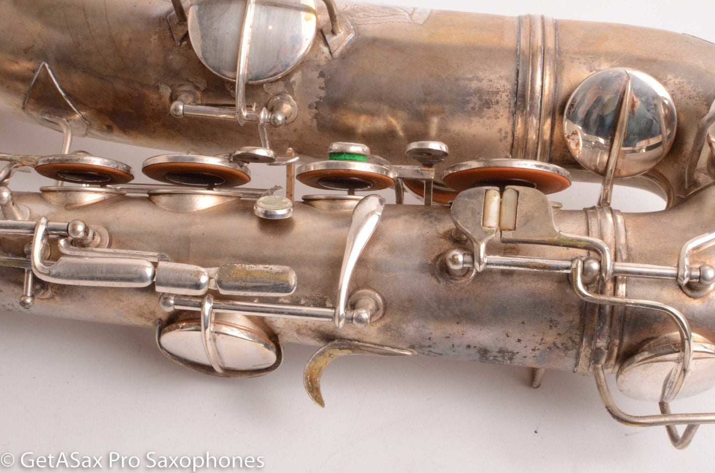 Conn New Wonder II Tenor Original Silver Plate Old Pads 207044