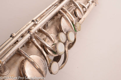 Conn New Wonder II Tenor Original Silver Plate Old Pads 207044