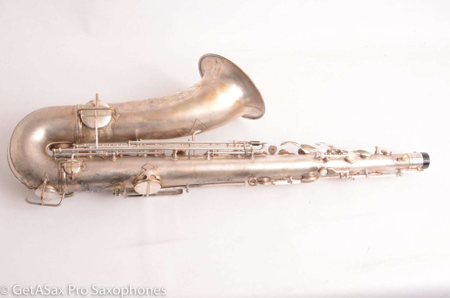 Conn New Wonder II Tenor Original Silver Plate Old Pads 207044