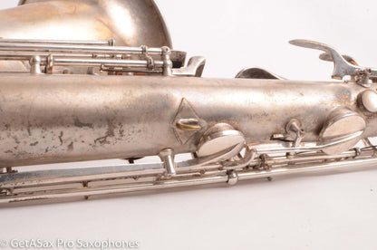 Conn New Wonder II Tenor Original Silver Plate Old Pads 207044