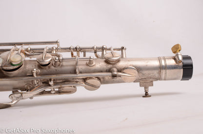 Conn New Wonder II Tenor Original Silver Plate Old Pads 207044