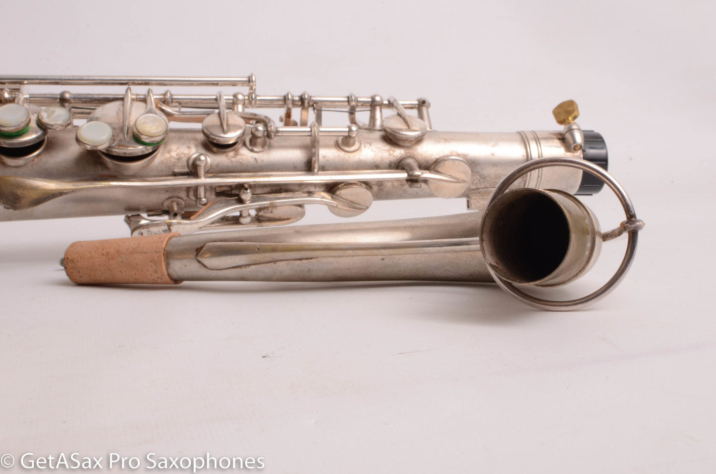 Conn New Wonder II Tenor Original Silver Plate Old Pads 207044