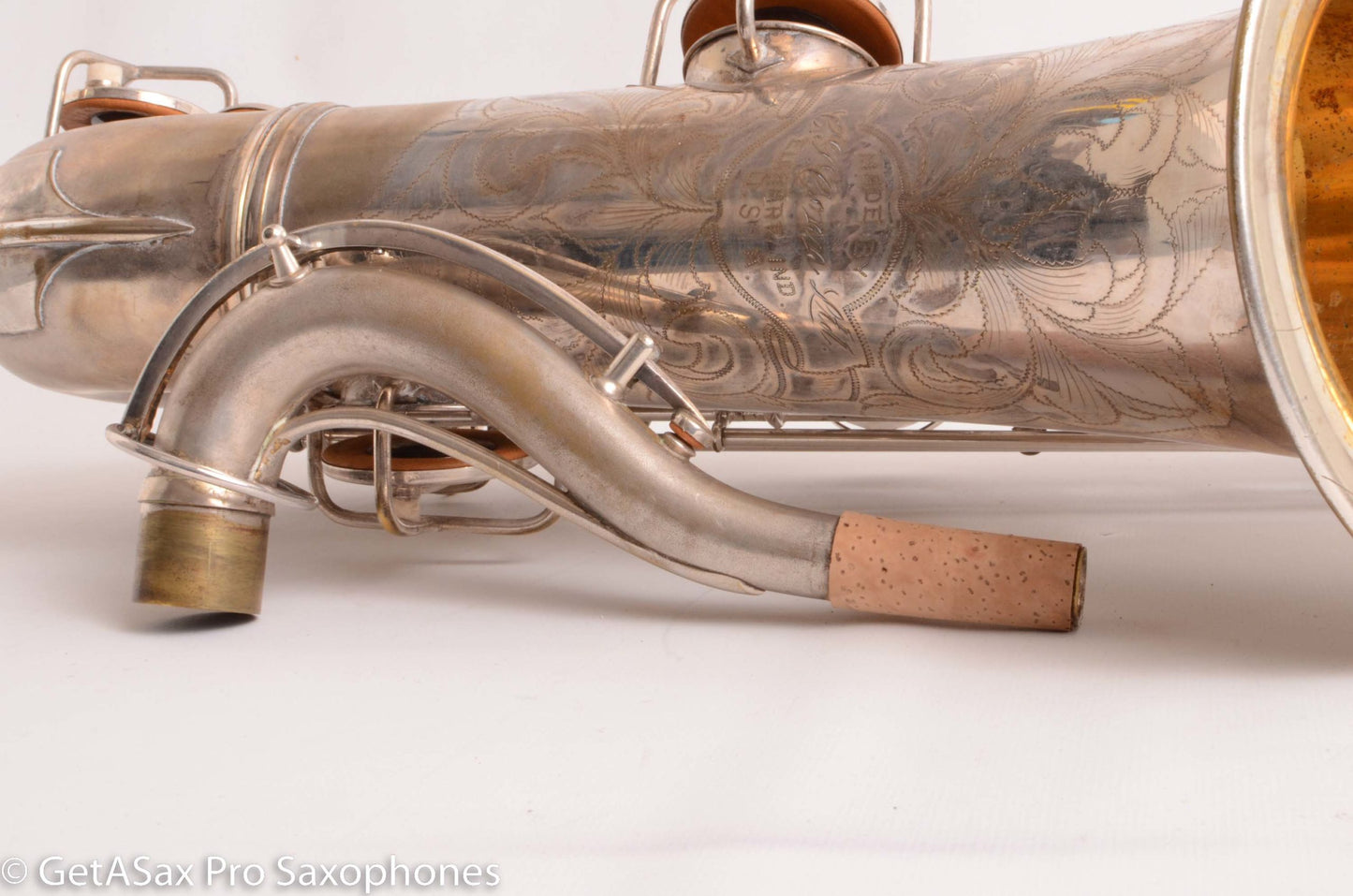 Conn New Wonder II Tenor Original Silver Plate Old Pads 207044