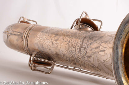 Conn New Wonder II Tenor Original Silver Plate Old Pads 207044